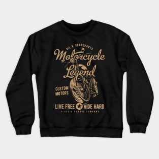 Motorcycle Legend Crewneck Sweatshirt